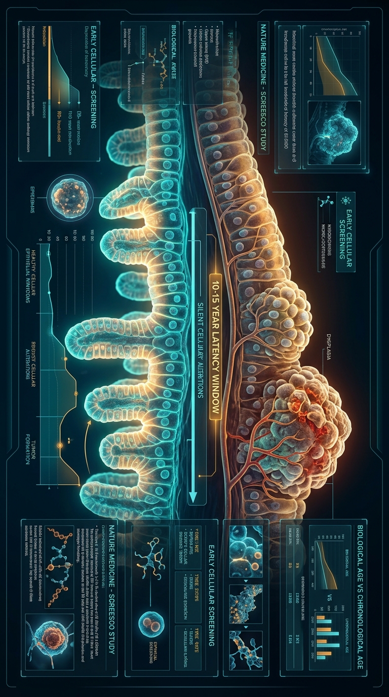Cáncer de colon silencioso: por qué esperar a los síntomas es una trampa biológica y qué revela el ensayo SCREESCO
